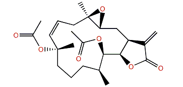 Uprolide B diacetate